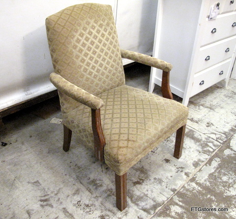 Upholstered Chair Used Vintage 